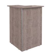 Стойка рецепция угловая DMC 88(L) Дуб Сонома 800х800х1200 