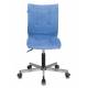 Кресло Бюрократ CH-330M/VELV86 голубой Velvet 86 крестовина металл. Фото товара с разных ракурсов.