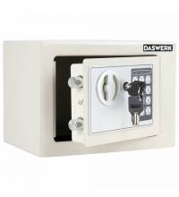 Сейф мебельный DASWERK (ДАСВЕРК) SC-170EL (170х230х170 мм), электронный замок, бежевый, 291340