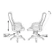 Кресло игровое Zombie 9 черный/синий искусст.кожа/ткань крестовина пластик. Фото товара с разных ракурсов.